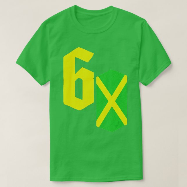 T-shirt Jamaïque 60ème anniversaire de l'indépendance Fièr (Design devant)