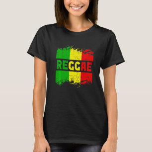 T-shirt Jamaïque aime la musique rasta reggae