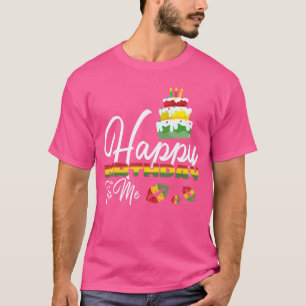 T-shirt Jamaïque Birthday Cake Joyeux anniversaire pour mo
