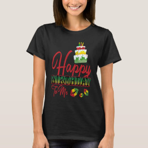 T-shirt Jamaïque Birthday Cake Joyeux anniversaire pour mo
