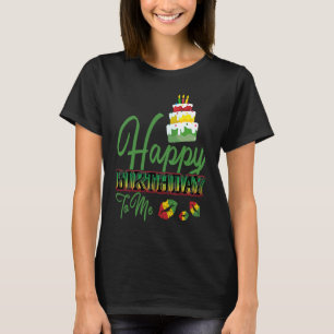 T-shirt Jamaïque Birthday Cake Joyeux anniversaire pour mo