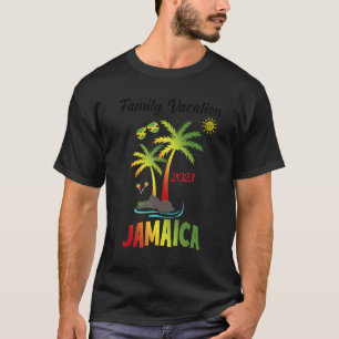 T-shirt Jamaïque Caraïbes Famille Vacation 2023 Girls Trip