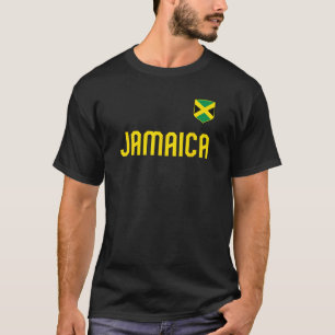 T-shirt Jamaïque Drapeau jamaïcain Vintage Athlétisme Thro