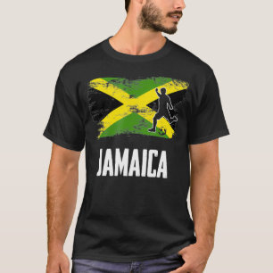 T-shirt Jamaïque Drapeau Jersey Soccer Team piggy 