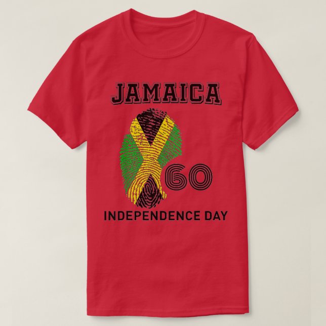 T-shirt Jamaïque : Fête de l'Indépendance (Design devant)