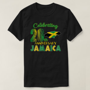 T-shirt Jamaïque Mariage Lune de miel 10e 50e 25e Annivers