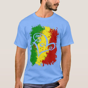T-shirt Jamaïque One Love T Shirt Rasta Reggae Musique Car