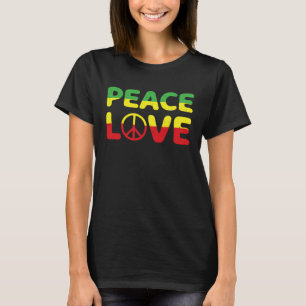 T-shirt Jamaïque Reggae Music Rasta Pride Peace Love 2