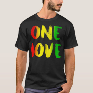 T-shirt Jamaïque Reggae Music Rasta Pride Zip 