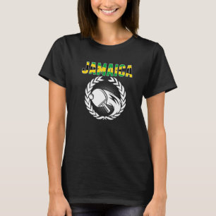 T-shirt Jamaïque Tennis Jamaïcain Ping Pong Soutien