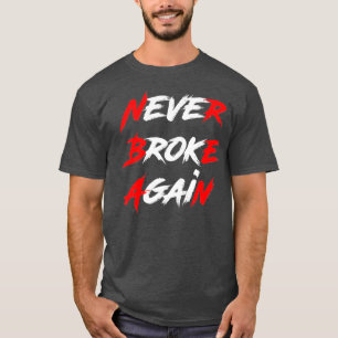 T-shirt Jamais Brossé De Nouveau Hustle Grind Motivationn