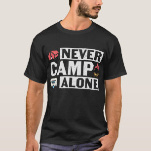 T-shirt Jamais Camp seul