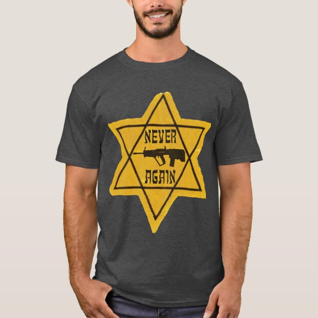 T-shirt JAMAIS DE NOUVEAU Tavor Rifle Star (Devant)