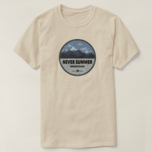 T-shirt Jamais été Montagnes Colorado Camping