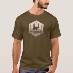 T-shirt Jamais été sauvage Colorado Ours