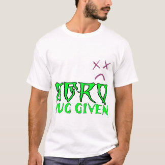 T-shirt Jamais étreinte donnée