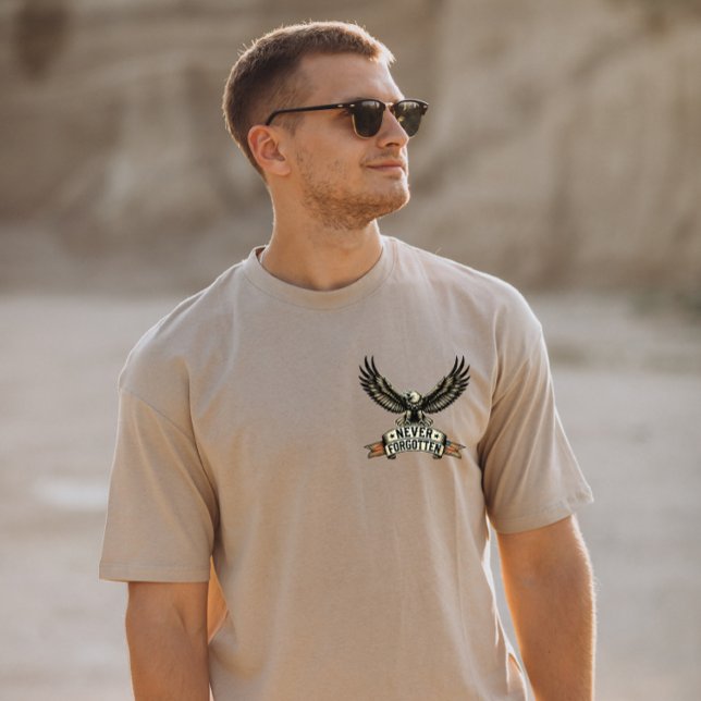 T-shirt "Jamais oublié" (Créateur téléchargé)