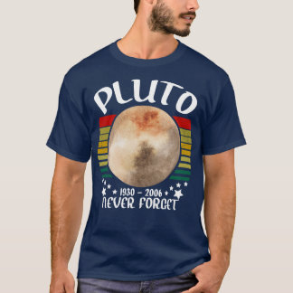 T-shirt jamais oublier pluto