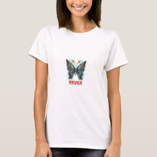 T-shirt Jamais papillon