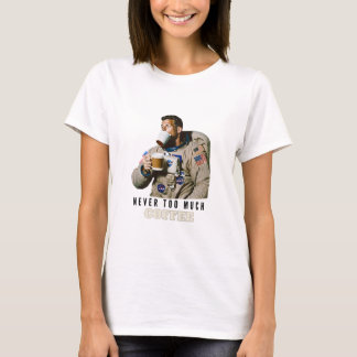 T-shirt Jamais trop de café