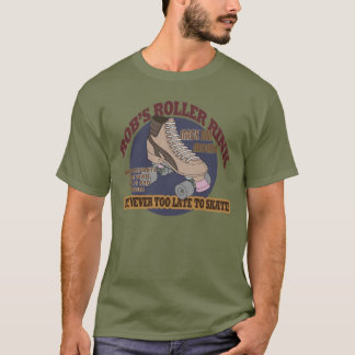 T-shirt Jamais trop tard au patin !