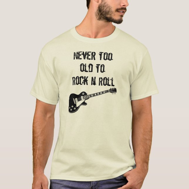 T-shirt Jamais trop vieux pour basculer le petit pain de N (Devant)