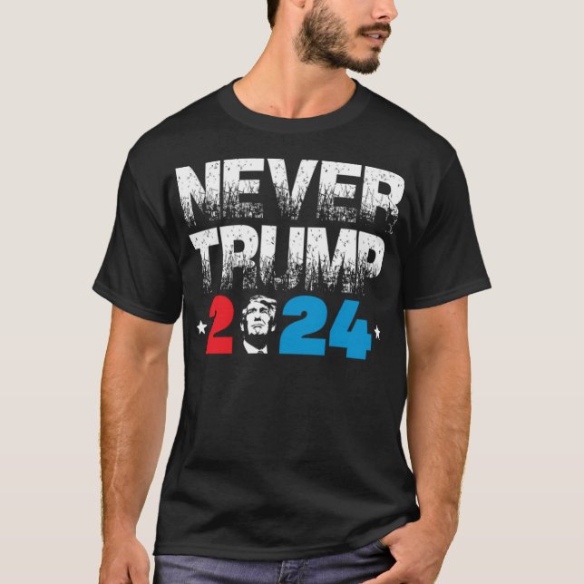 T-shirt Jamais Trump 202422 (Devant)