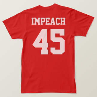 T-shirt Jamais Trump n'empiète 45