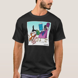 T-shirt Jambe de cheville de pirate rayant le courrier