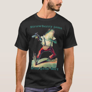 T-shirt Jambes De Fraise Mais Mes Armes Ne Le Font Pas