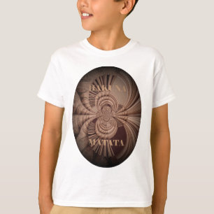 T-shirt Jambo Hakuna Matata Kenya Giraffe Safari tissé
