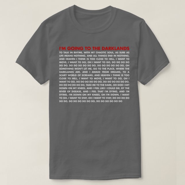 T-shirt JAMC Darklands (Design devant)