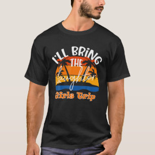 T-shirt J'amènerai Le Rire, Drôle Voyage Filles
