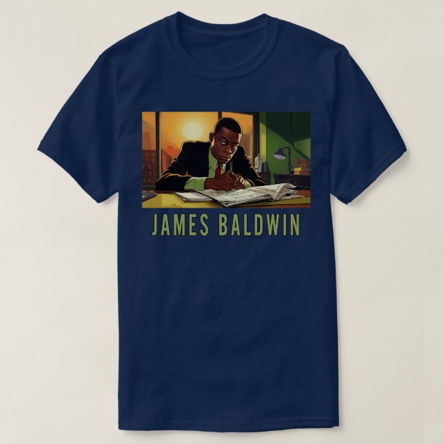 T-shirt James Baldwin 2 (Design devant)