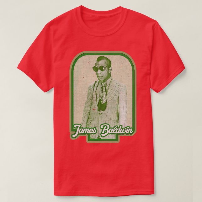 T-shirt James Baldwin Cool (Design devant)
