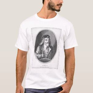 T-shirt James I (1394-1437), roi de l'Ecosse, de Johnst