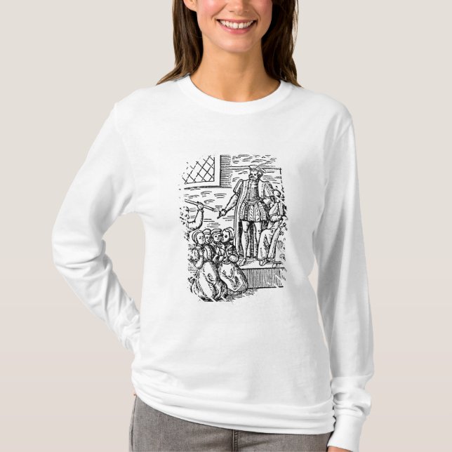 T-shirt James I de l'Angleterre et VI de l'Ecosse (Devant)