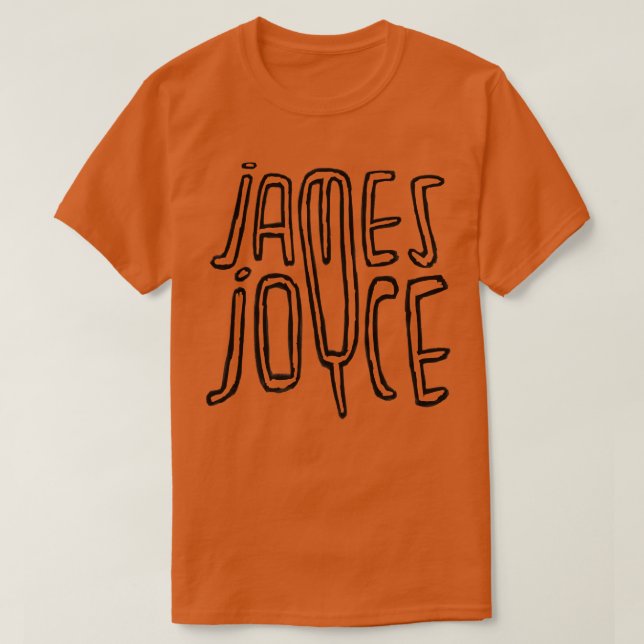 T-shirt James Joyce (Design devant)