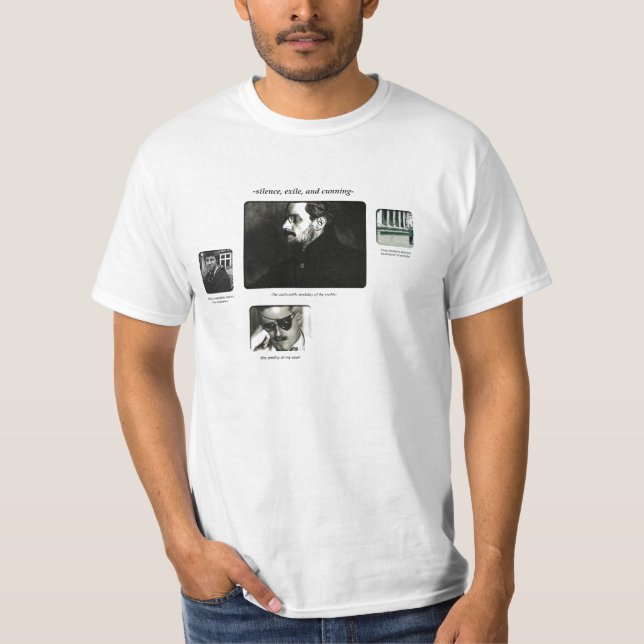T-shirt James Joyce (Devant)