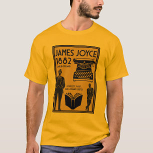 T-shirt James Joyce Dublin Irlande
