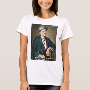 T-shirt James Joyce "Erreurs/Portails" Citations Cadeaux &
