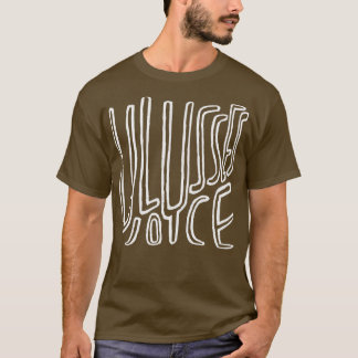 T-shirt James Joyce L'écrivain irlandais Ulysses