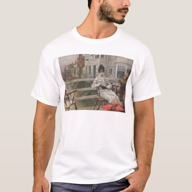 T-shirt James Tissot | attendant le ferry, c.1878 (Devant)