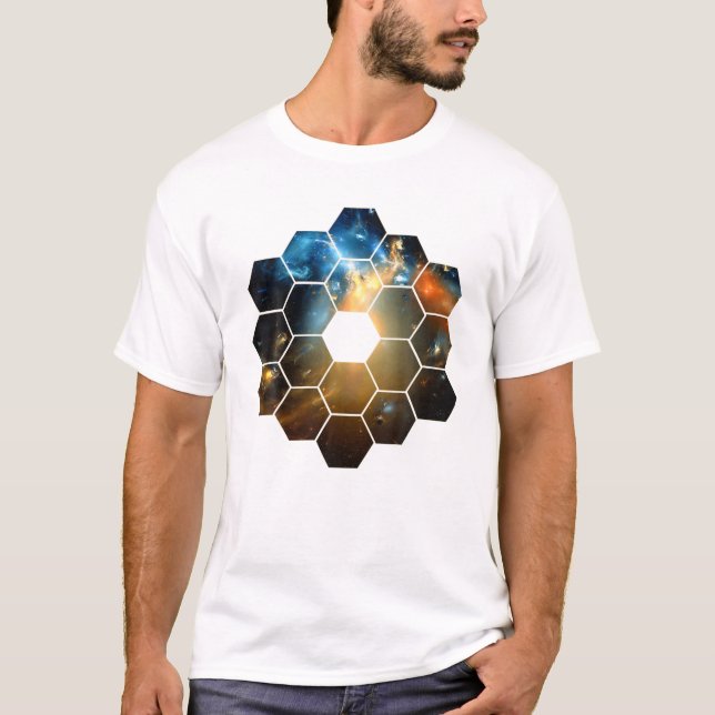 T-shirt James Webb Télescope spatial JWST (Devant)