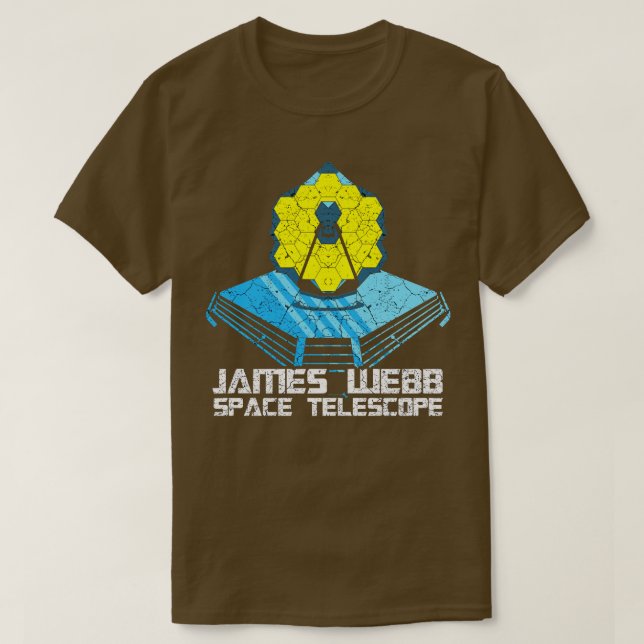 T-shirt James Webb Télescope spatial JWST 8 (Design devant)