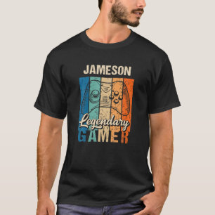 T-shirt Jameson Name Gift - Joueur légendaire personnalisé