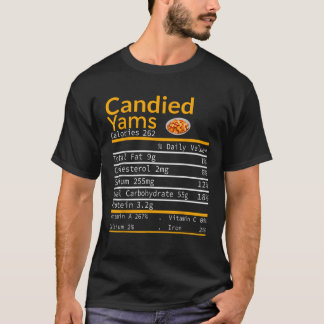 T-shirt Jams en conserve Valeur nutritive Thanksgiving Cos