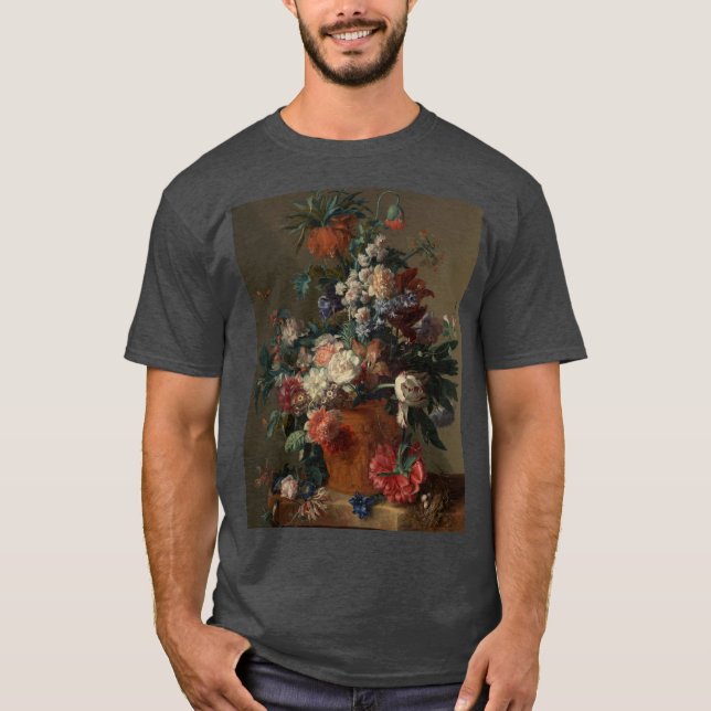 T-shirt Jan van Huysum - Vase of Flowers (Devant)