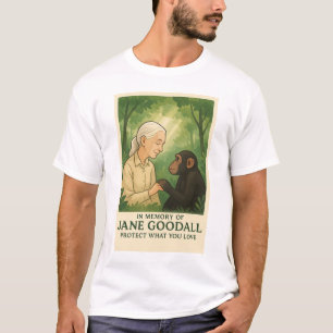 T-shirt jane goodall