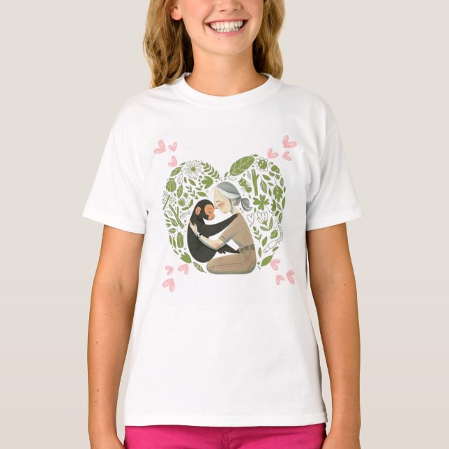 T-shirt jane goodall (Devant)
